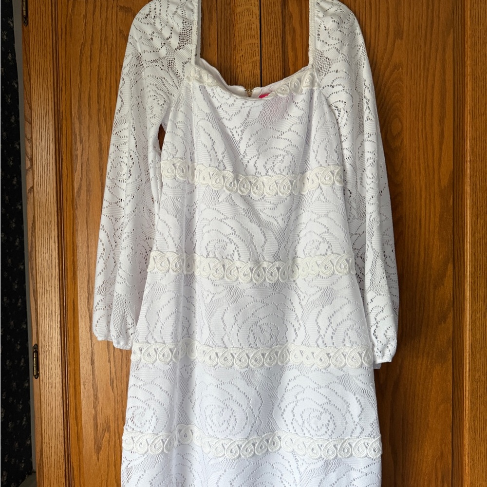 Lilly Pulitzer White Zoella Dress